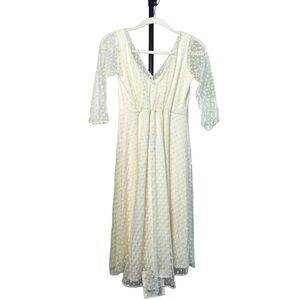 Tiffany Rose Bridal Mid Sleeve Dress